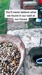 Cachette de pilules découverte dans une ancienne citerne - Buzz Buddy