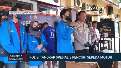 Polisi Tangkap Spesialis Pencuri Sepeda Motor
