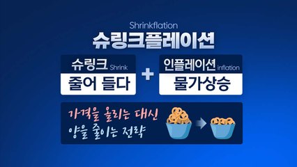 [뉴스큐] "나도 모르는 사이 과자가 줄었다."...슈링크플레이션이란? / YTN