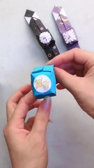 tutorial Membuat jam tangan dari  kertas