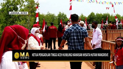 下载视频: Ketua Pengadilan Tinggi Aceh Kunjungi Kawasan Wisata Hutan Mangrove - MA NEWS