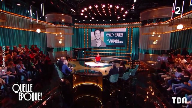 Léa Salamé pose une question très osée à Gad Elmaleh dans Quelle Epoque