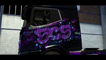 Euro Truck Simulator 2 - Street Art Paint Jobs Pack DLC