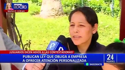 Publican ley que obliga a empresa a ofrecer atención personalizada a los usuarios