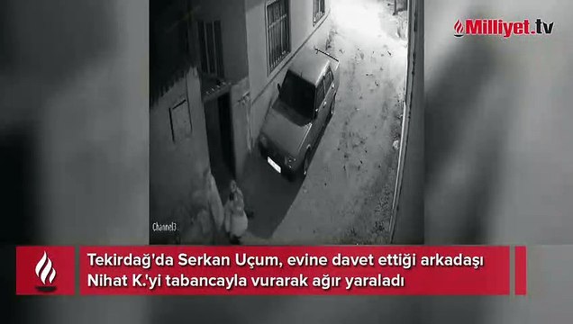 Evine gittiği arkadaşı tarafından vuruldu! Sokakta yere yığıldı