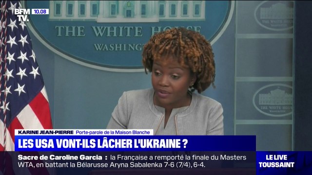 États-Unis: la Maison Blanche annonce que le soutien à l'Ukraine sera inébranlable quelle que soit l'issue de l'élection