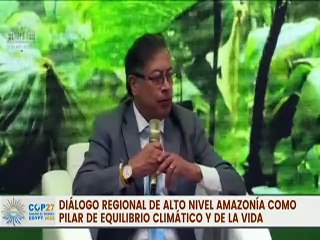 Pdte. Gustavo Petro: Tenemos la responsabilidad territorial en un tema clave, la selva amazónica