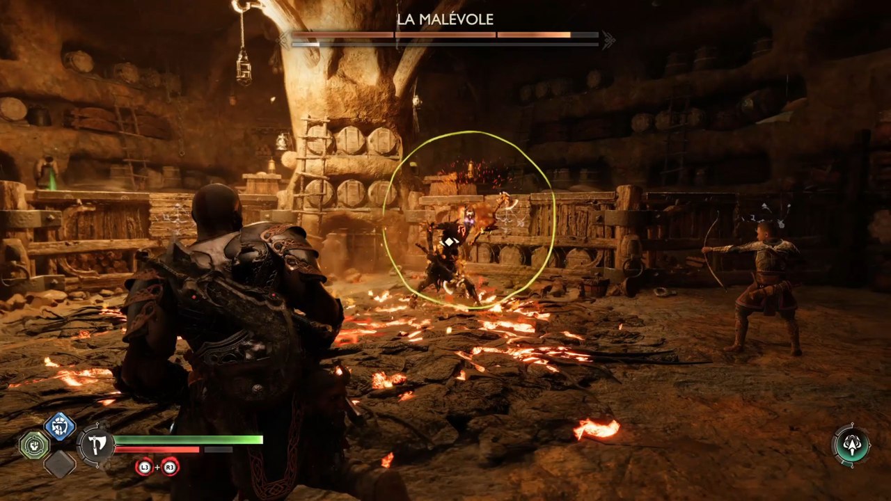 Boss God of War Ragnarok - Puits de Draugar 2 à Svartalfheim - Mines de Jarnsmida