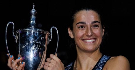 Caroline Garcia rentre dans l'histoire en devenant la 2e Française à remporter le Masters WTA