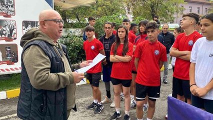 Zonguldak'ta öğrenciler madalya için yarıştı