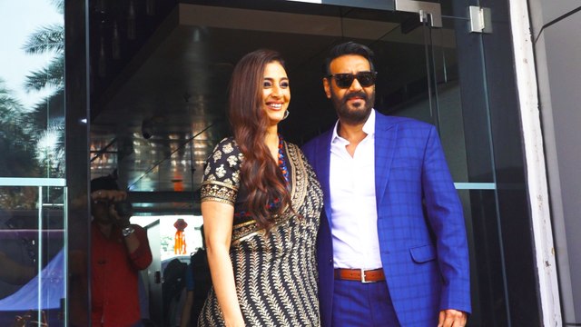 Ajay Devgn & Tabu Look Amazing Together At Drishyam 2 Promotions