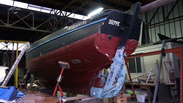 #Patrimoine / (Re)Découvrez le dernier canot bourcet-malet dieppois