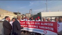 Murat Bakan'dan Sigara Fabrikası Önünde Direnen İşçilere Destek