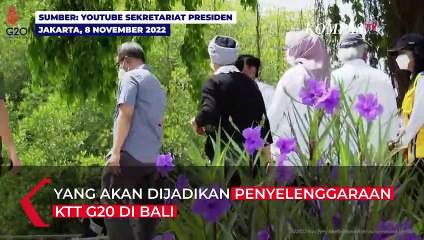 Tinjau Kesiapan Venue di Bali, Presiden Jokowi: Kita Siap Menerima Tamu G20