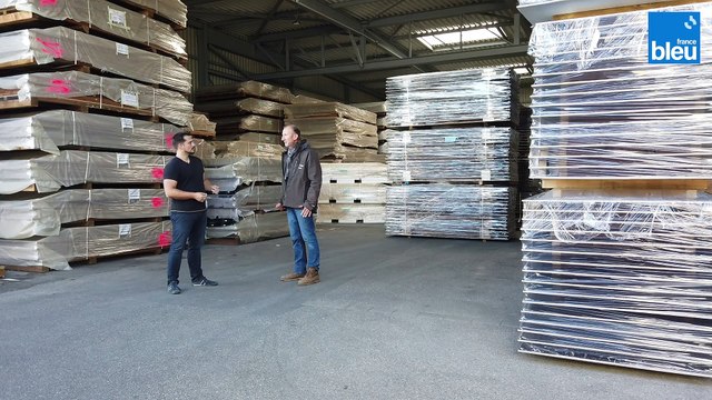 2/5 : Le stockage et le transport des chalets en bois