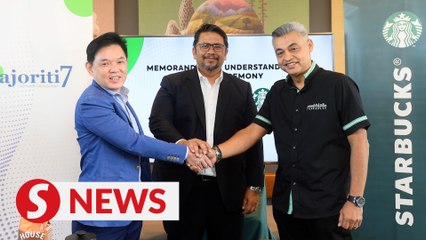 Piping hot news and brews with Majoriti 7 and Starbucks