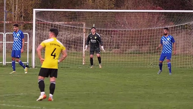 Das 3:2 für den TSV Groß Schneen durch Noah-Samuel Reinholz in Rosdorf