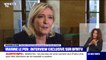 Marine Le Pen: "La tenante de la ligne sociale du Rassemblement national, c'est moi"
