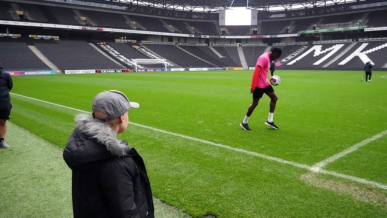 One Million Keepy Uppy Challenge media launch at MK Dons