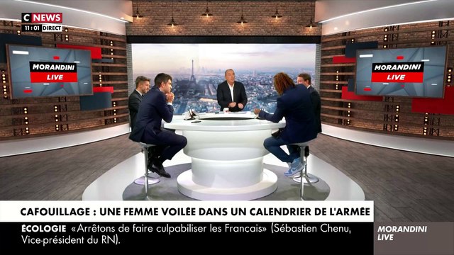 Accrochage entre Jean-Marc Morandini et Rost sur CNews sur le fait de savoir si le voile est un signe religieux: Ca fait 4 fois que je vous pose la question, vous ne répondez pas ! - VIDEO
