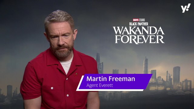 Martin Freeman on making Black Panther: Wakanda Forever without Chadwick Boseman