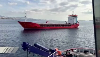 Haydarpaşa açıklarında gemi arızası