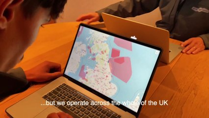 Funeral company's drone service