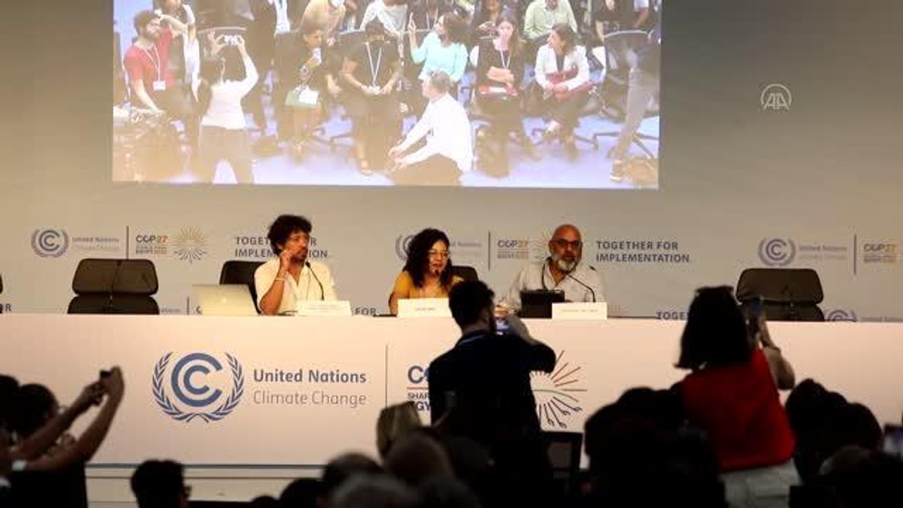 ŞARM EL-ŞEYH - Mısır'da tutuklu aktivist Ala Abdulfettah'ın kızkardeşi İklim Zirvesi'nde