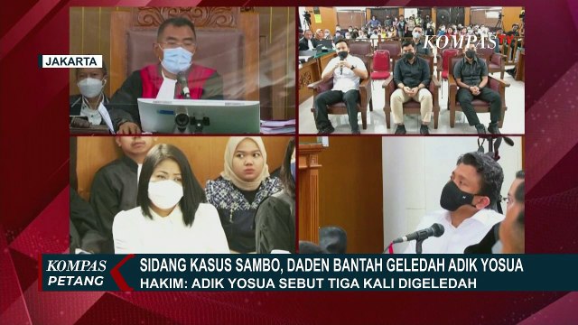 Hakim Cecar Ajudan Sambo karena Beda Keterangan dengan Adik Brigadir Yosua