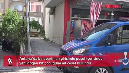 Korkunç olay! Yeni doğan bebek 5. kattan aşağıya atıldı