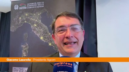 Agcom, Lasorella "Accompagnare l'Italia verso la società digitale"