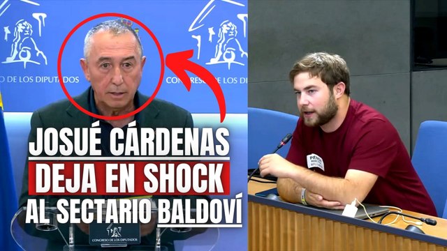 ¡Brutal! Josué Cárdenas deja en SHOCK al sectario BALDOVÍ con esta pregunta