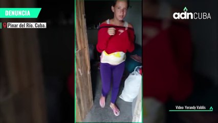 Intentan desalojar a mujer embarazada en Pinar del Río.