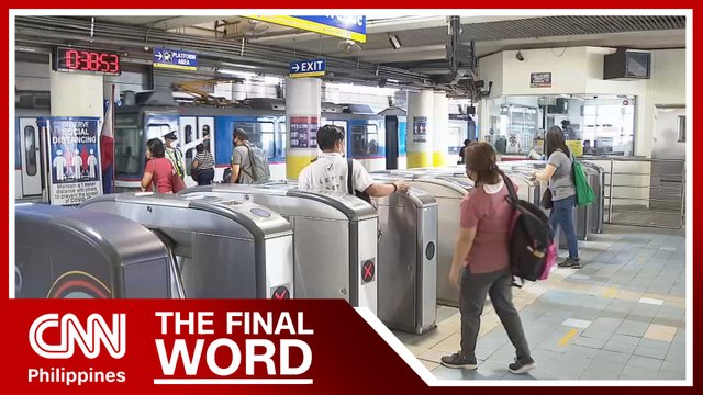 Govt. studying whether to privatize MRT-3