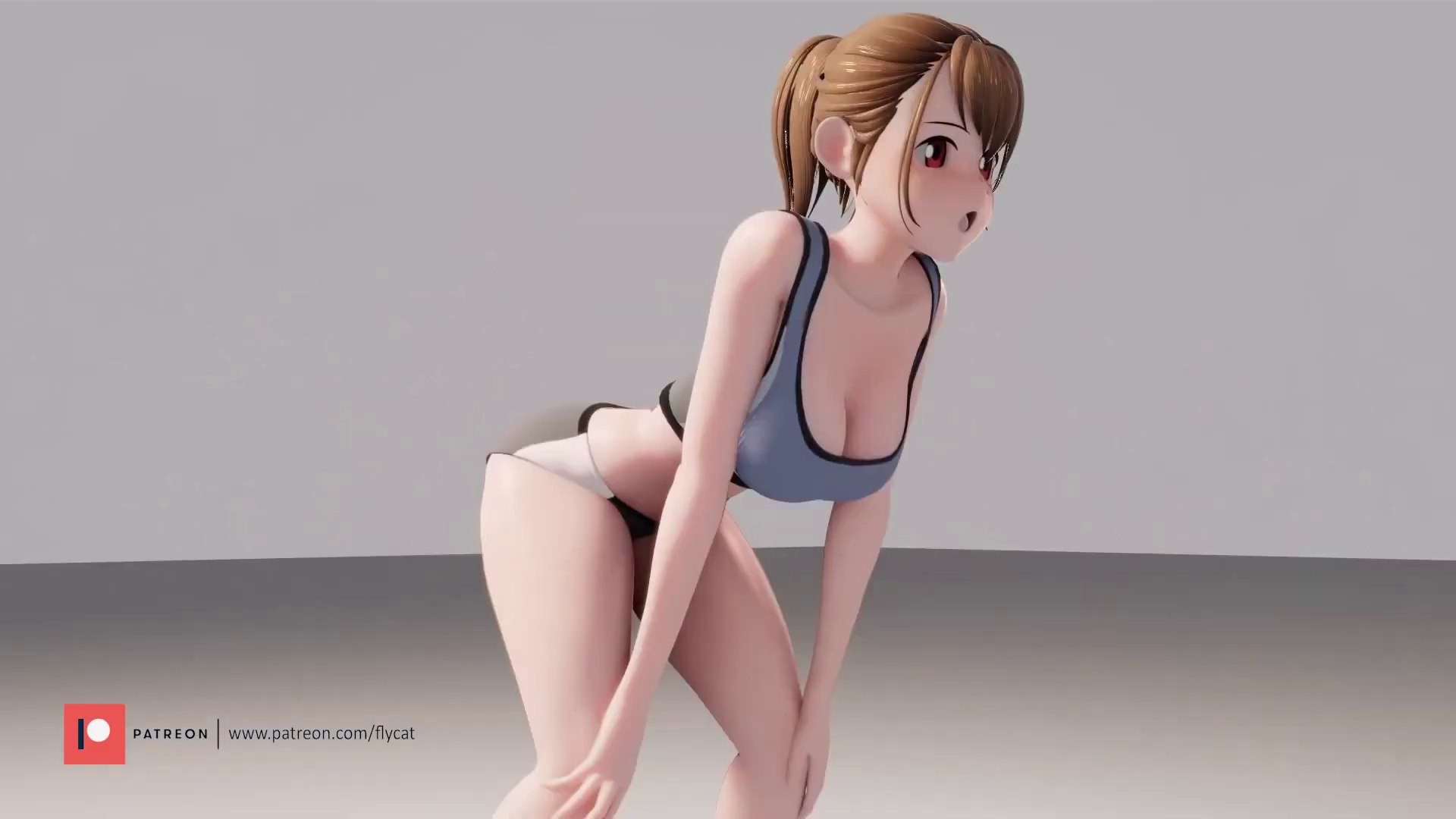 ⁣Anime Character Modeling and Animation Full process - Blender 2.93 by FlyCat