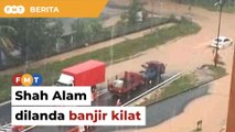 Shah Alam dilanda banjir kilat