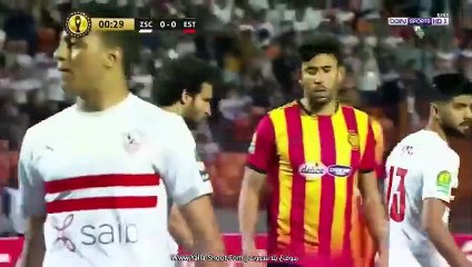 الشوط الأول لمباراة الزمالك والترجي التونسي بتاريخ 2020 02 28 دوري أبطال أفريقيا الشاشة كاملة 720