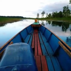 Ke indahan di sore hari pulau kepi merauke