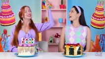 CAKE DECORATING CHALLENGE Spin the Mystery Wheel! 100 Layers of FOOD by 123GO! CHALLENGE