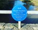 Why a plaque criticising Stuart Andrew MP was placed above River Aire