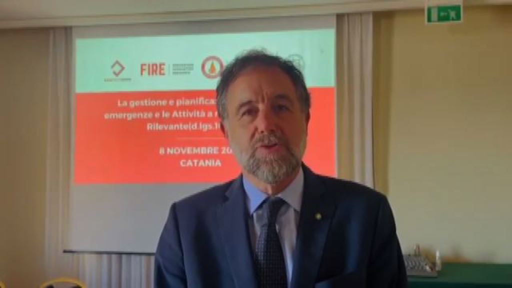 Video Gestione Emergenze, convegno Fire Remtech Expo a Catania