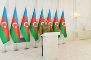 Azerbaycan Cumhurbaşkanı Aliyev, Şuşa'da Zafer Günü etkinliğine katıldı