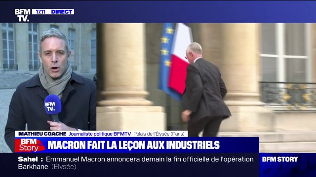 Emmanuel Macron a présenté son plan de décarbonation aux industriels les plus pollueurs de France