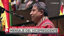 Choquehuanca dice que cívicos generan “divisionismo y caos” en el país