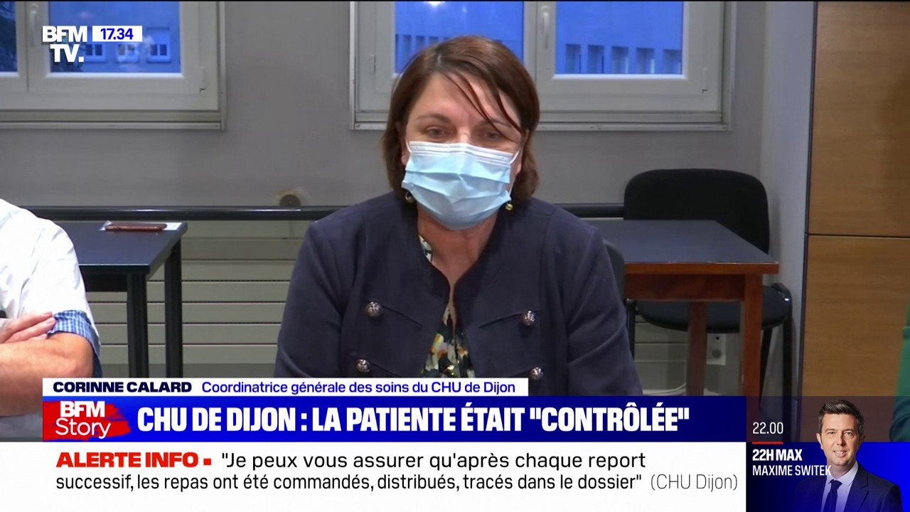 Patiente morte au CHU de Dijon: Corinne Calard, coordinatrice générale des soins de l'établissement, apporte son "soutien" aux équipes médicales et sa "compassion" à la famille de la patiente