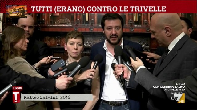 i politici italiani sono dei comici nati (quando tutti erano contro le trivelle)