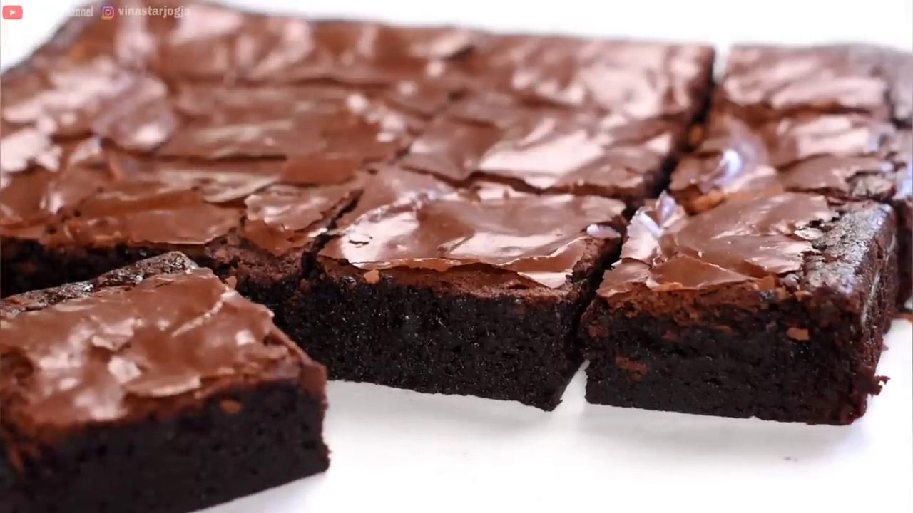 I've been looking for this easiest recipe for a long time. No Chocolate, No Butter! fudgy brownie