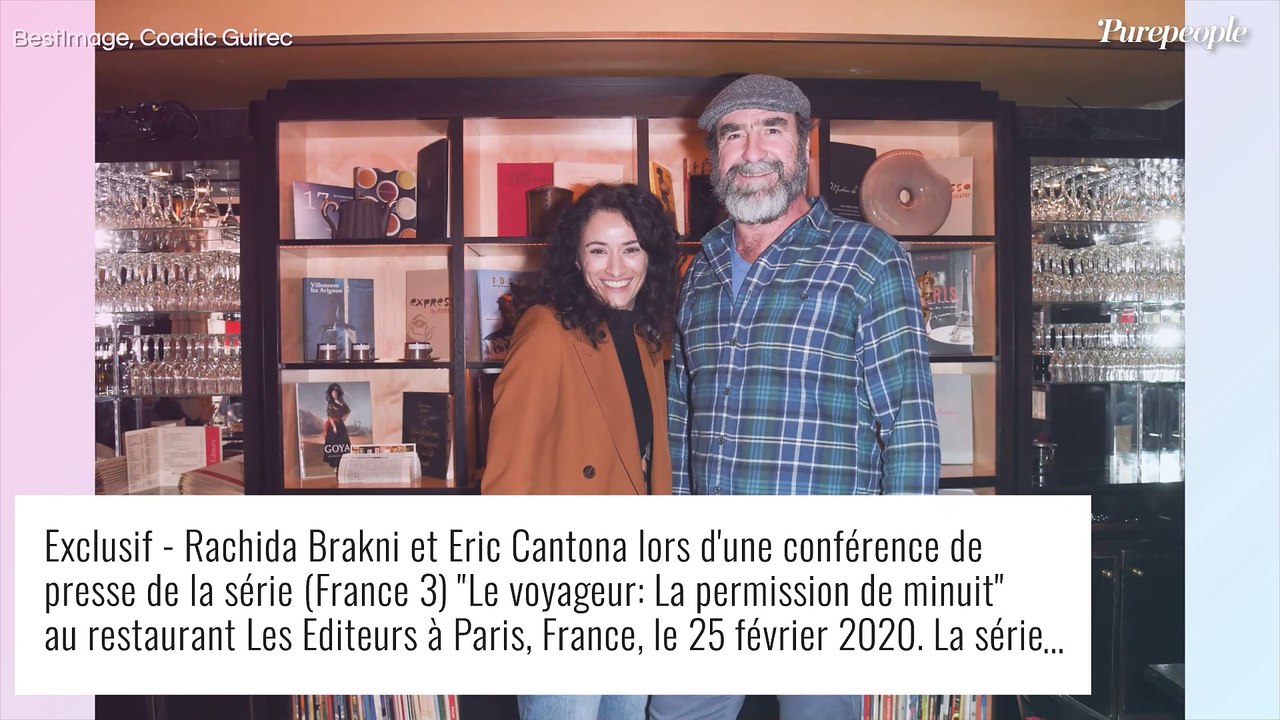 "Déjà 20 ans que je t'ai rencontré hier" : Éric Cantona plus amoureux que jamais de Rachida Brakni