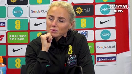 Alex Greenwood press conference ahead of England's Japan and Norway friendlies