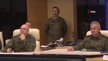 Rusya Savunma Bakanı Şoygu, Ukrayna'daki Rus birliklerinin komuta ve kontrol merkezini denetledi